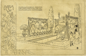 Otto Wagner, k.u.k., Hofgartendirektion, World Exhibition, Paris, 1900