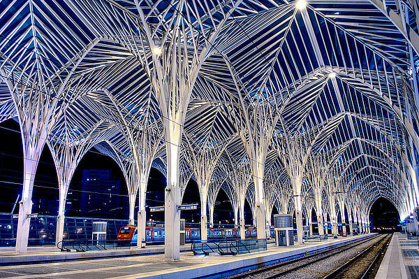 Estação do Oriente, Station of East, Santiago Calatrava, Lisbon, Lisboa, Expo 98, Portugal