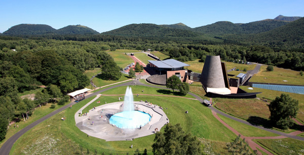 Hans Hollein, Vulcania, Parc Européen du Volcanisme, Atelier 4, Saint-Ours-les-Roches, France, Auvergne