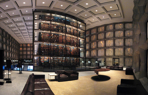 Gordon Bunshaft, SOM, Beinecke Rare Book and Manuscript Library, Yale University, New Haven, Connecticut