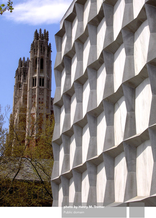 Gordon Bunshaft, SOM, Beinecke Rare Book and Manuscript Library, Yale University, New Haven, Connecticut