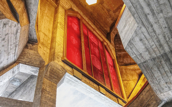 Goetheanum II, Rudolf Steiner, Dornach, Solothurn, Switzerland