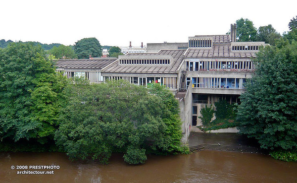 Durham University, Dunelm House, Architects' Co-operative Partnership, ACP, Ove Arup, Durham, England