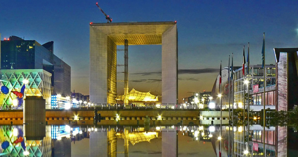 La Grande Arche, Johan Otto von Spreckelsen, La Défense, Nanterre, Paris, France, Paul Andreu