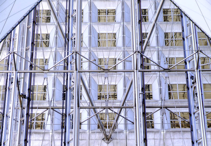 La Grande Arche, Johan Otto von Spreckelsen, La Défense, Nanterre, Paris, France, Paul Andreu