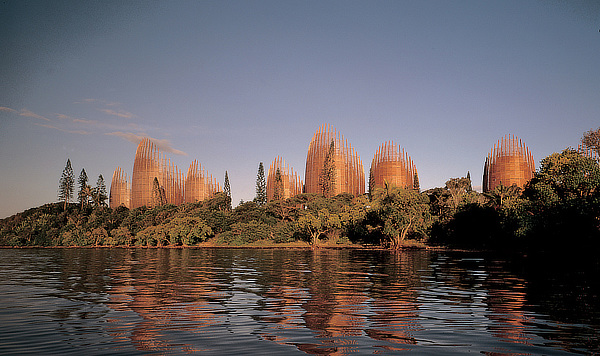 Centre culturel Tjibaou, Nouméa, Magenta Bay, Renzo Piano, RPBW, New Caledonia, Nouvelle Calédonie