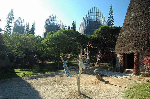 Centre culturel Tjibaou, Nouméa, Magenta Bay, Renzo Piano, RPBW, New Caledonia, Nouvelle Calédonie