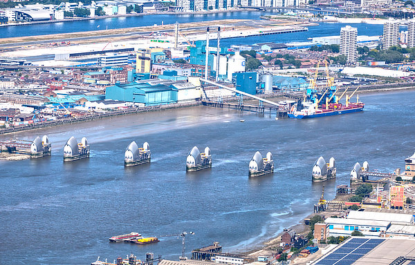 Thames Barrier, Charles Draper, Rendel, Palmer and Tritton, dam, London