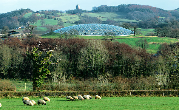 Norman Foster, Foster + Partners, National Botanic Garden of Wales, Llanarthne, Carmarthenshire, Middleton Botanical Gardens, Gardd Fotaneg Genedlaethol Cymru