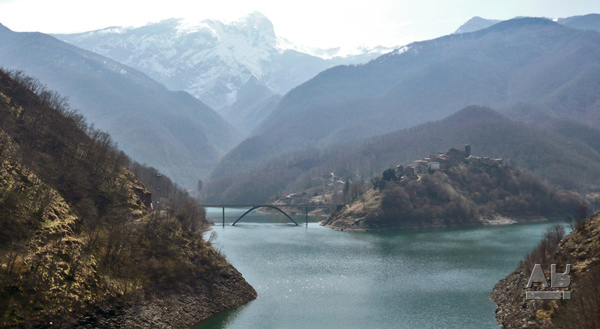 Riccardo Morandi, Passerella Vagli Sotto, Bridge