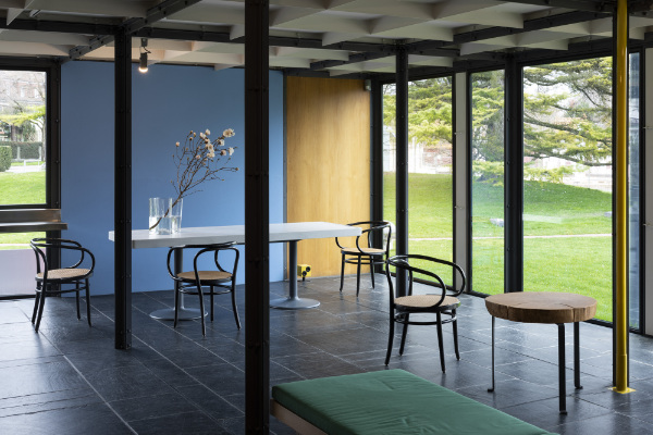 Pavillon Le Corbusier, Heidi Weber Haus, Maison de l'homme, Zurich, Switzerland, Jean Prouvé, Rene Bollinger