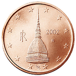 Mole Antonelliana, Torino, Turin, Italy, Alessandro Antonelli, Euro 2 cent