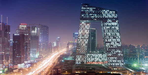 OMA, Rem Koolhaas, Ole Scheeren, Arup, Cecil Balmond, CCTV, Beijing