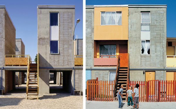 Elemental, Alejandro Aravena, Quinta Monroy, Iquique, Chile