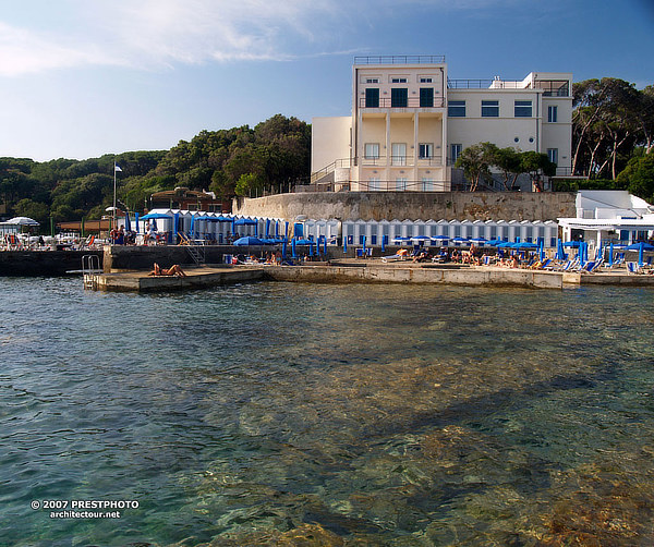 Vittorio Cafiero, Villa Celestina, Castiglioncello, Italy