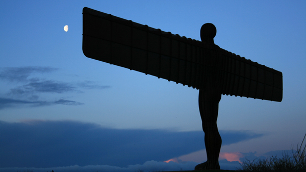 Antony Gormley, Angel of the North, Gateshead, Newcastle-upon-Tyne, England, Ove Arup, John Thornton