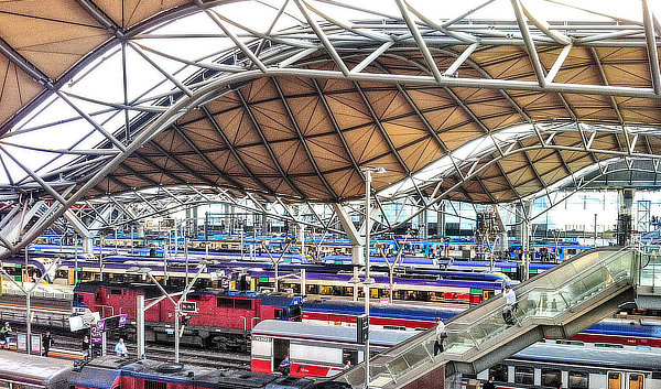 Nicholas Grimshaw, Grimshaw Architects, Jackson Architecture, Southern Cross Station, Melbourne, Australia, Winward Structures