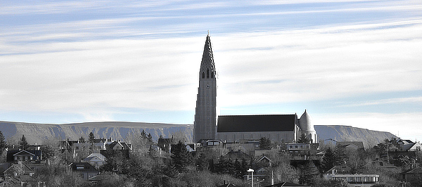 Guðjón Samúelsson, Hallgrímskirkja, The Church of Hallgrímur, Church of Iceland, Reykjavík, Iceland, Hallgrímur Pétursson