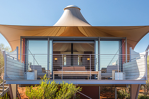 Longitude 131°, Cox Richardson Architects, Ayers Rock, Northern Territory, Australia, Tract Consultants, Robert Bird