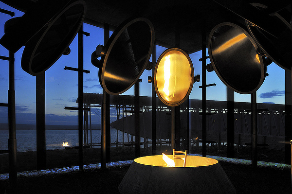 Peter Zumthor, Louise Bourgeois, Memorial to the Burning of Witches, Steilneset Witch Trial Memorial, Vardø, Finnmark, Norway