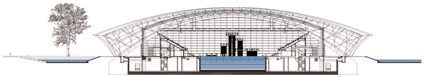 von Gerkan Marg und Partner Shanghai Oriental Sports Center SOSC