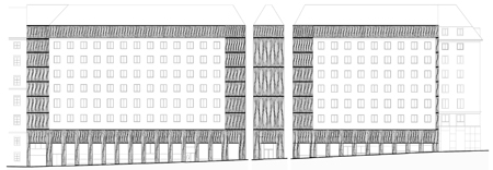 Solid Facade Verbund headquarters Vienna