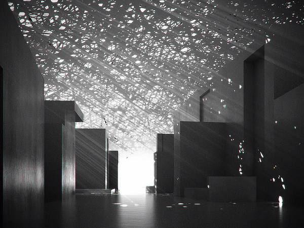 AJN Atelier Jean Nouvel, Louvre, Abu-Dhabi, Saadiyat Island, UAE, United Arab Emirates, Buro Happold