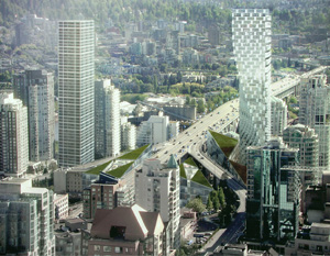 BIG Bjarke Ingels Beach and Howe tower Vancouver