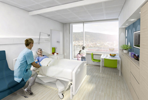C.F. Moller, Haraldsplass Hospital, Bergen, Norway