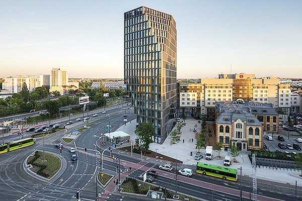 MVRDV, Baltyk Tower, Poznan, Poland, Polska, Natkaniec Olechnicki Architekci, Akon