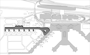 gmp von Gerkan Marg und Partner Frankfurt airport Gate A+