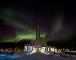 schmidt hammer lassen Cathedral of the Northern Lights Alta