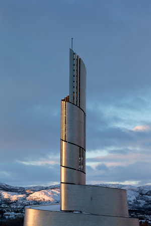 schmidt hammer lassen Cathedral of the Northern Lights Alta