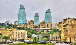 HOK, Hellmuth Obata Kassabaum, Flame Towers, Baku, Azerbaijan, Balkar Mühendislik