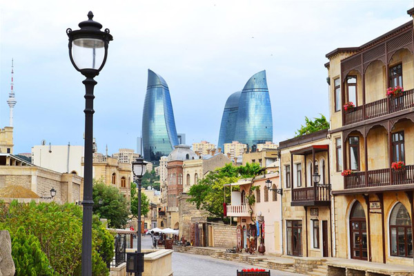 HOK, Hellmuth Obata Kassabaum, Flame Towers, Baku, Azerbaijan, Balkar Mühendislik