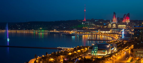 Baku Flame Towers Azerbaijan HOK