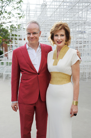 Julia Peyton-Jones Hans Ulrich Obrist Serpentine Gallery Pavilion London