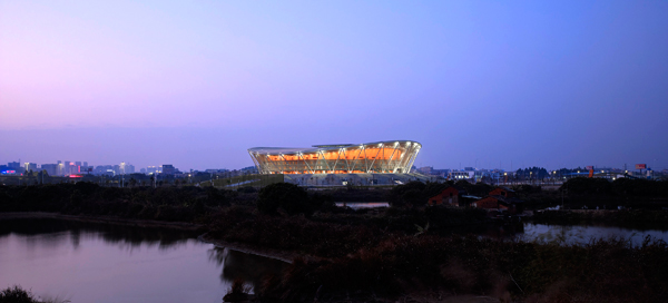 Basketball stadium Dongguan gmp von Gerkan Marg und Partner