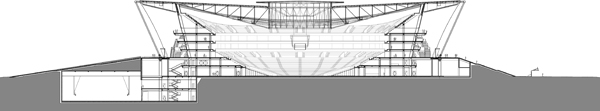 Basketball stadium Dongguan gmp von Gerkan Marg und Partner