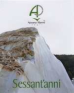 Apuana Marmi Vagli, Sessant'anni, Nicoletta Novelli, Monostudio, Landmark del marmo