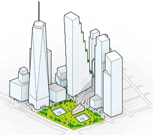 BIG, Bjarke Ingels Group, 2 World Trade Center, New York City, Manhattan