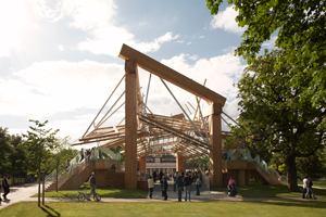 Frank O. Gehry, Serpentine Gallery Pavilion 2008, London, Chateau La Coste