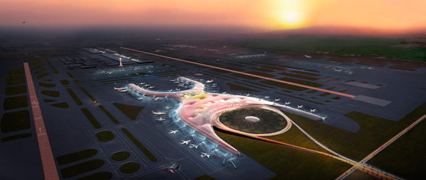 International Airport Mexico City, Foster + Partners, Norman Foster, FR-EE, Fernando Romero, NACO Netherlands Airport Consultants, Arup