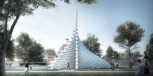 Bjarke Ingels, BIG, Serpentine Gallery Pavilion 2016, Summer House, London