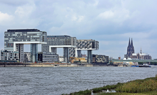 BRT Architekten, Bohte Richter Teherani, Kranhäuser, Crane Houses, Köln, Cologne, Alfons Linster