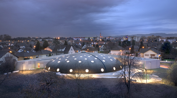 Piscine Tournesol, Urbane Kultur, Dominique Cornaert, Philippe Dahan, Bernard Schoeller, Lingolsheim, France