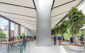 Norman Foster, Foster + Partners, Jonathan Ive, Apple, Angela Ahrendts, Union Square, San Francisco