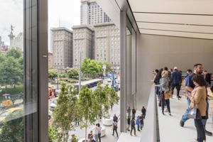 Norman Foster, Foster + Partners, Jonathan Ive, Apple, Angela Ahrendts, Union Square, San Francisco