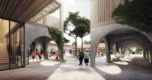 NORD Architects, Alzheimer Village, Dax, France, Champagnat & Gregoire, Groupe Cauros, ACE Ingenierie