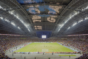 Arup Associates, Singapore National Stadium, AECOM, DP Architects